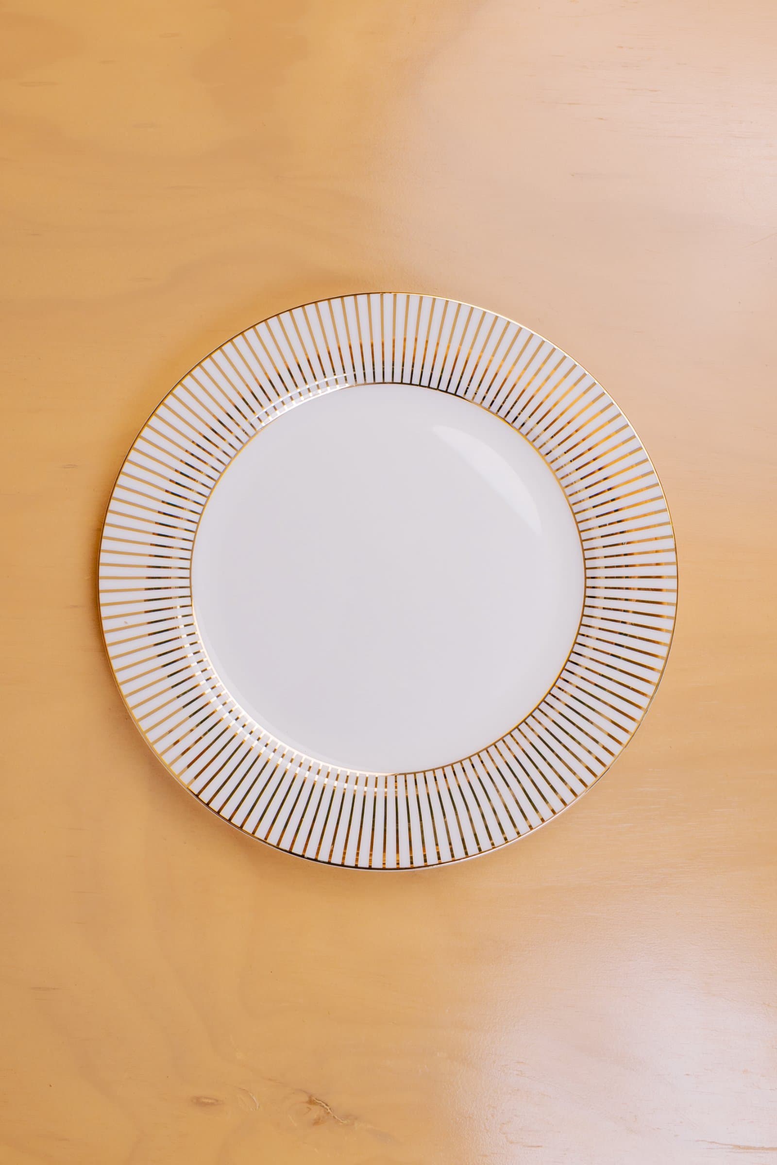 Stripes Salad Plate