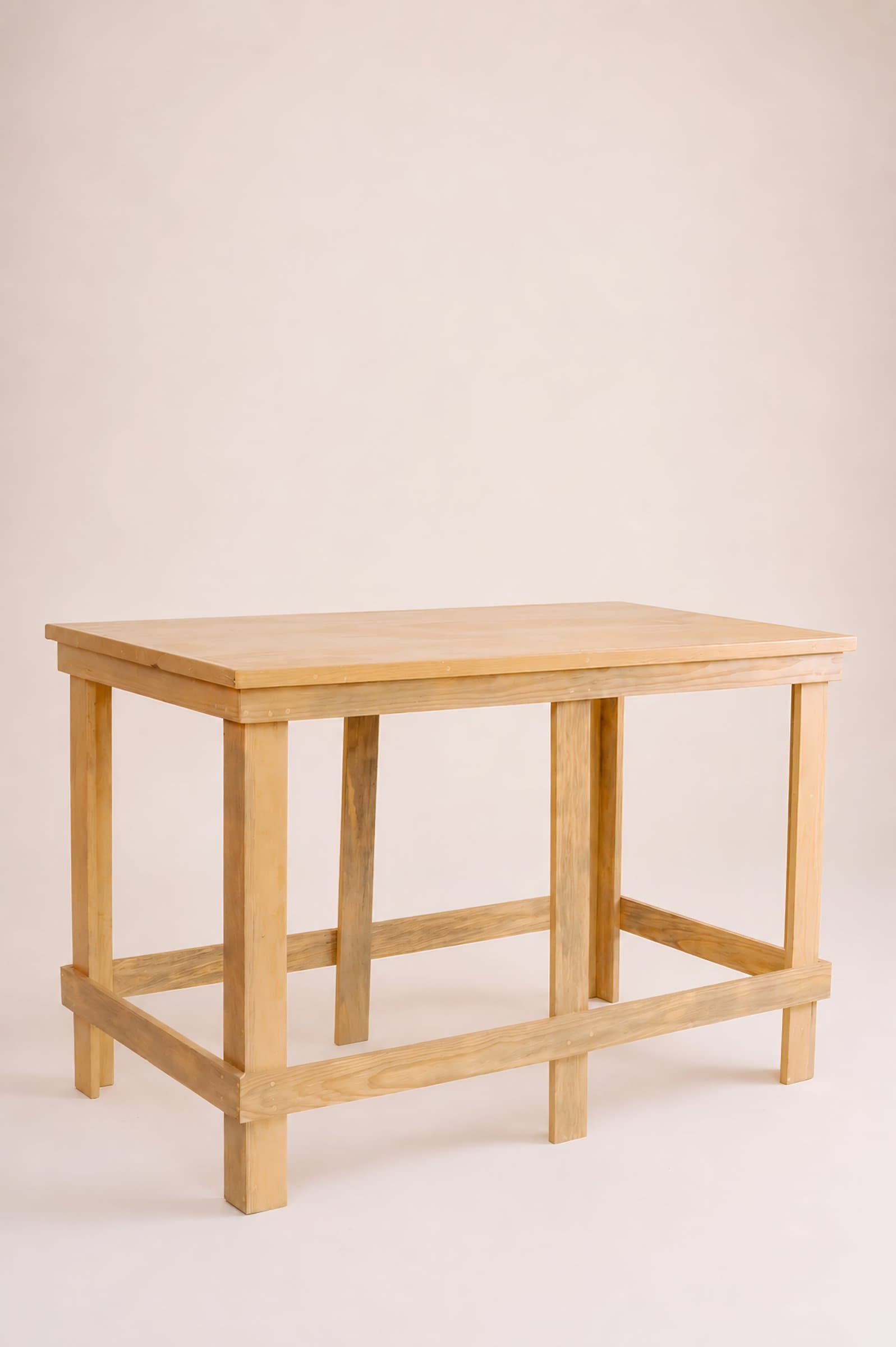 Rectangular Wooden Cocktail Table
